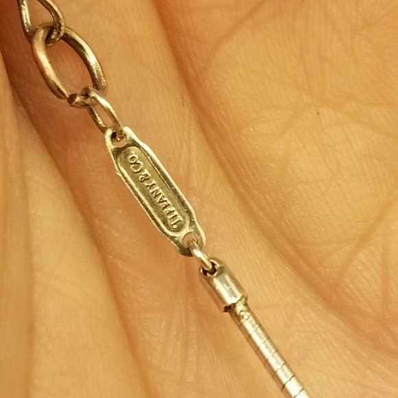 Tiffany & Co. Stencil Heart pendant necklace - Picture 8 of 11